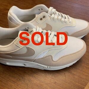 Nike Air Max 1 Ivory Suede